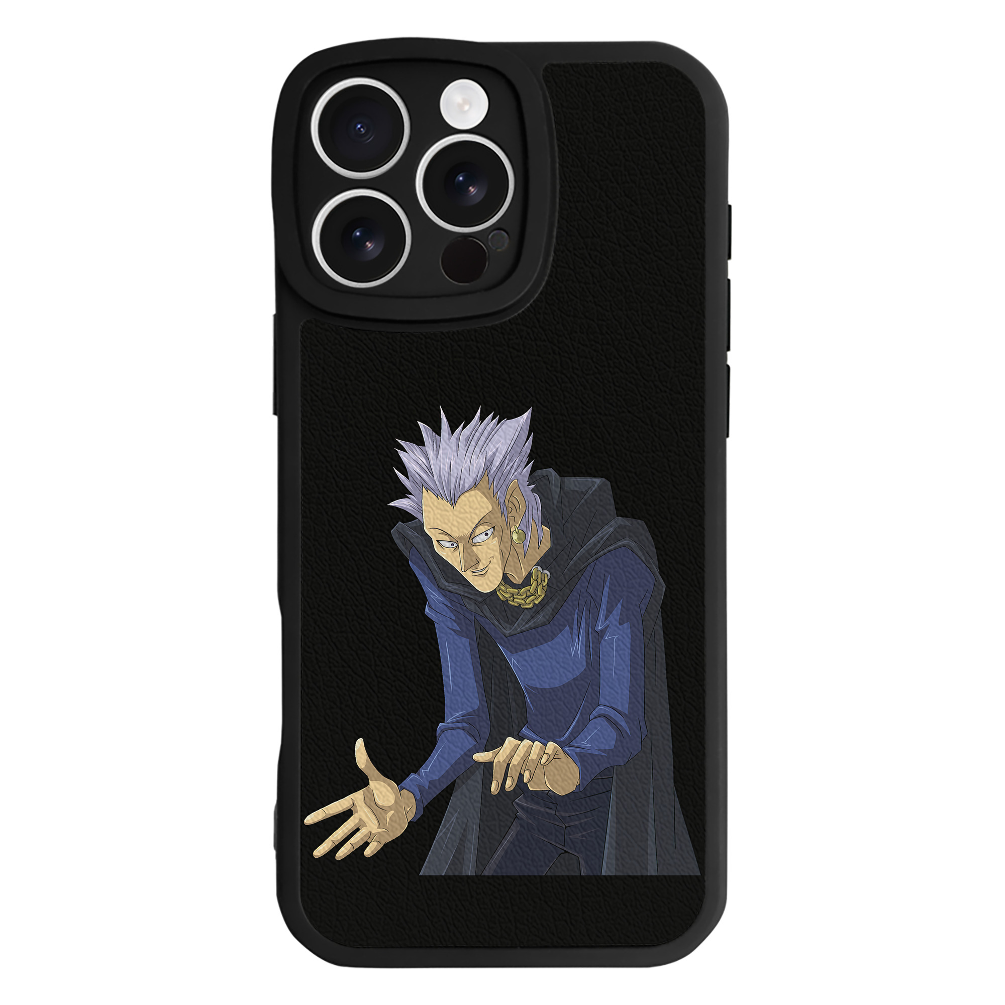 遊☆戯☆王 Yu-Gi-Oh! 【iPhone 16シリーズ対応】シリコンスマホケース（レザー調） 材質：シリコン